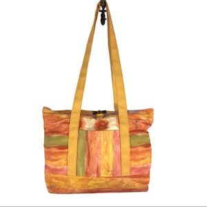 Multi Colors Tote Bag by Flavia